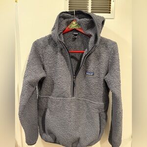 Patagonia fleece hoody in EUC